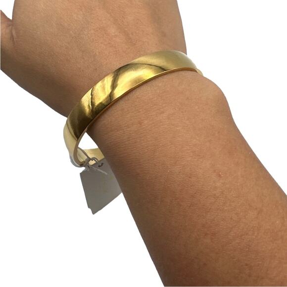 NWT KATE SPADE New York Idiom "As Good as Gold" Bangle Bracelet - Picture 3 of 6